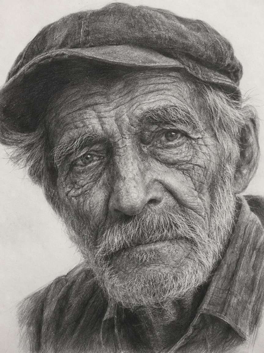 Realistic face study